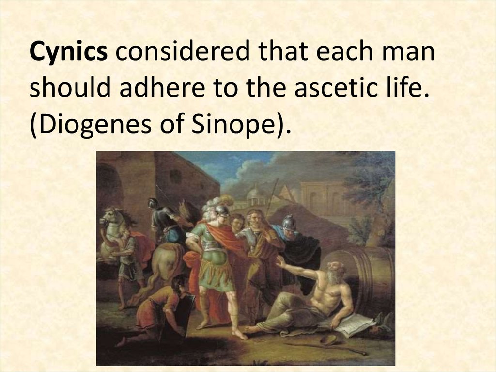 diogenes of sinope thrown in trash