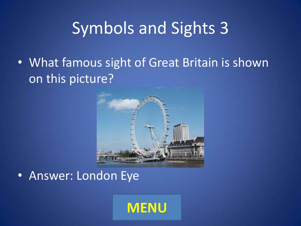 Symbols and Sights 3