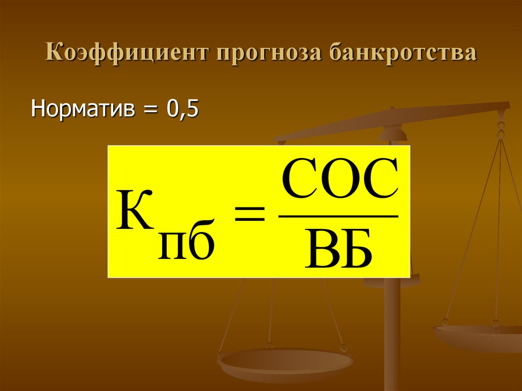 Коэффициент вероятности. Коэффициент прогноза банкротства. Коэффициент прогнозирования банкротства формула. Коэффициент прогноза банкротства формула. Показатели банкротства формулы.