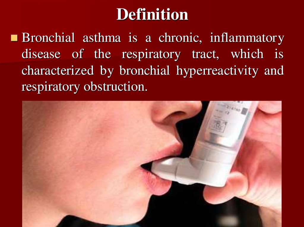 Bronchial asthma - презентация онлайн