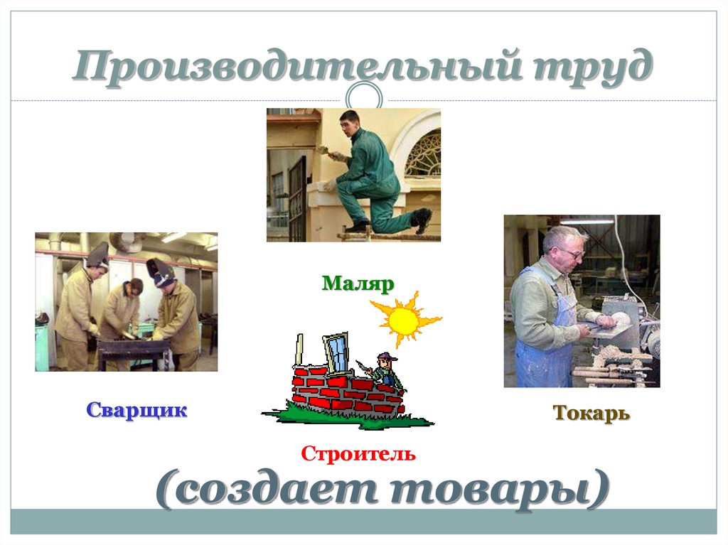 Составьте рассказ о труде используя следующий план что создается трудом