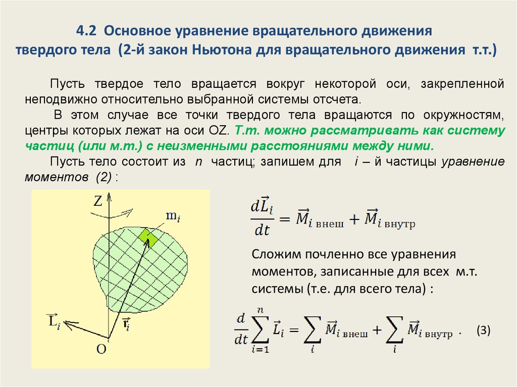 Вращательное движение величины