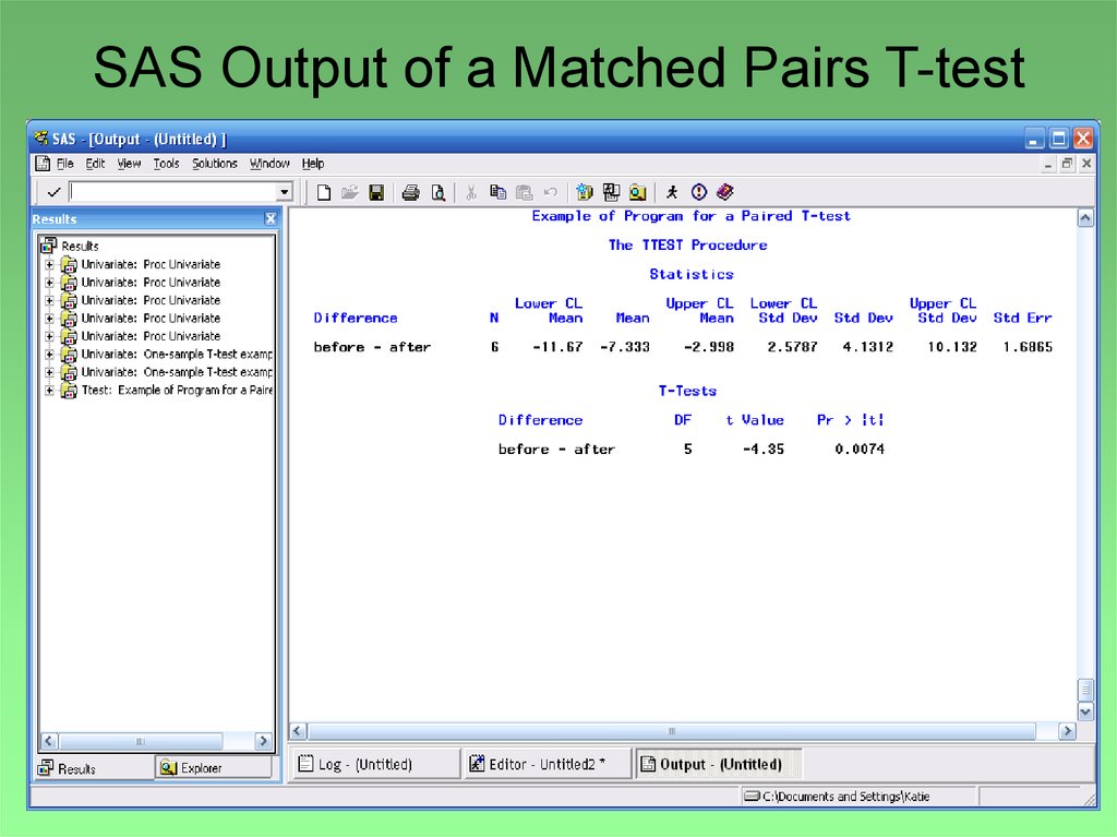 2 t test in sas jmp