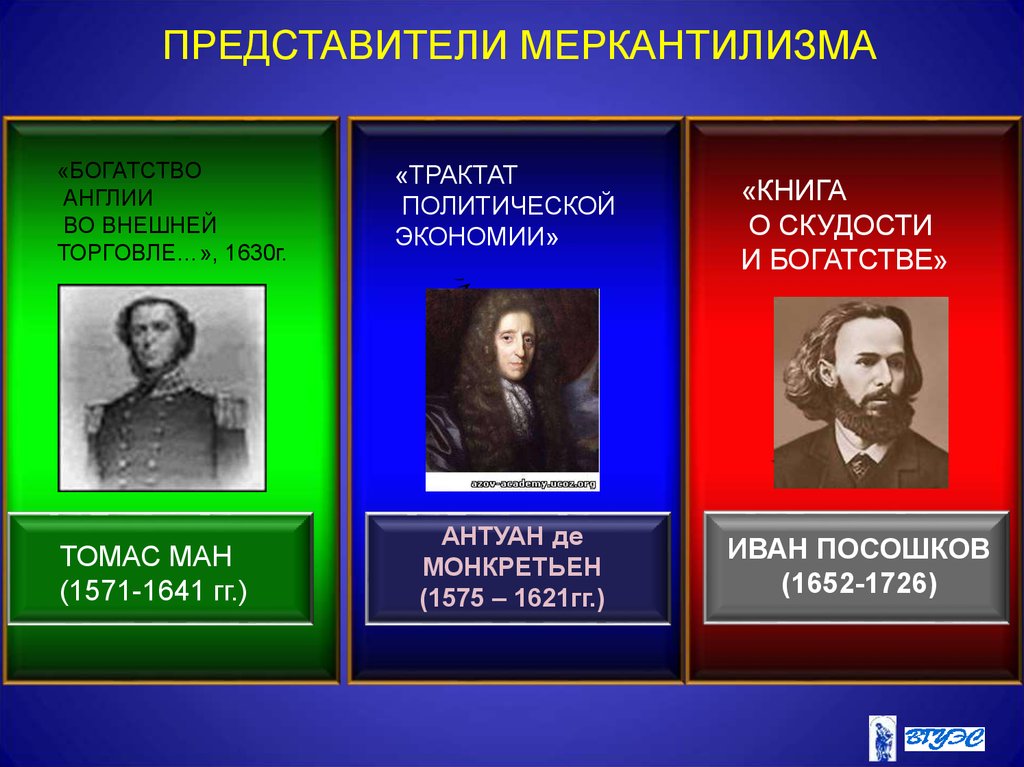 Представители раннего. Меркантилизм представители. Представители меркантилизма в экономике. Представители раннего меркантилизма. Трактат политической экономии Автор.