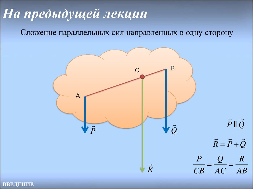 Две параллельные силы. Теория пар сил. Сложение параллельных сил. Конспект лекции пара сил. Параллельное сложение мощностей.