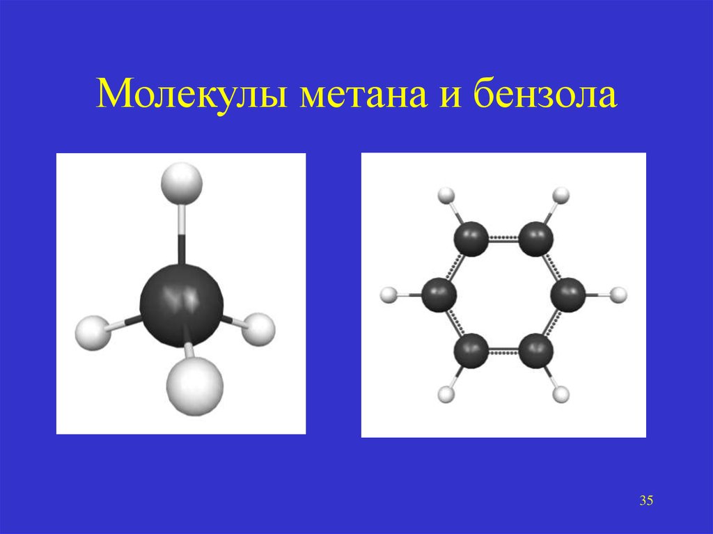 Каково современное изображение молекулы бензола