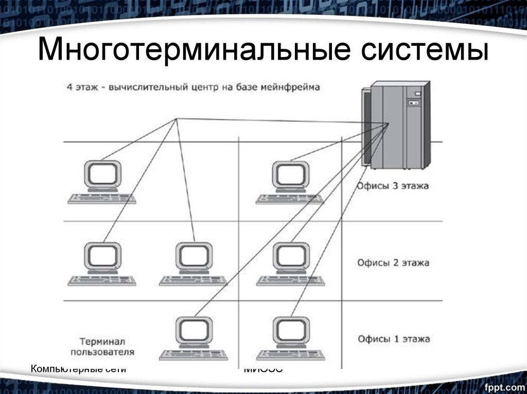 Появление первых сетей