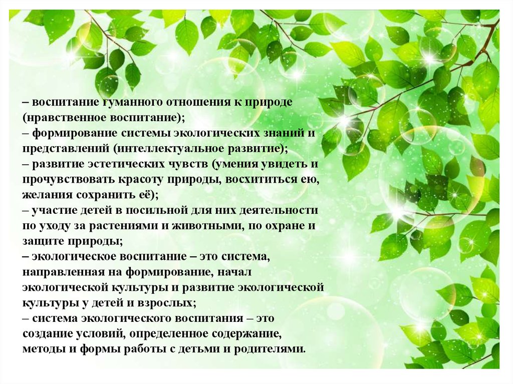 Для эстетически развитого и нравственно воспитанного человека важно не только уметь видеть план