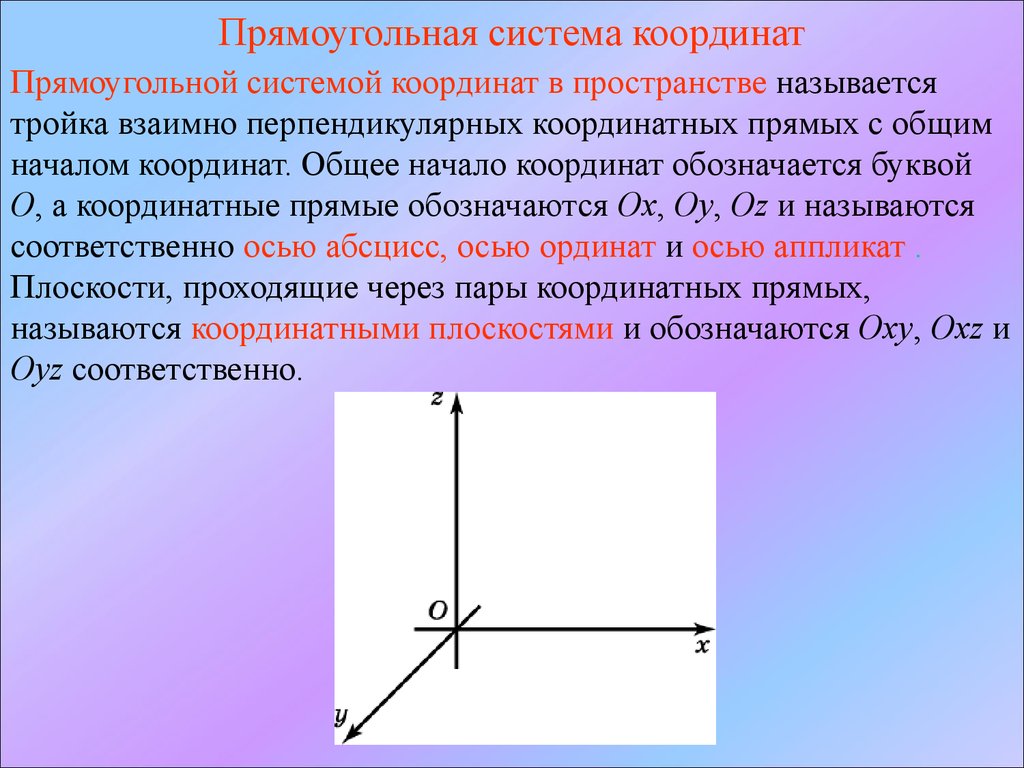 Прямоугольная система координат в пространстве. Декартовая прямоугольная координатная система. Что называется прямоугольной системой координат в пространстве. Прямоугольная декартовая система координат в пространстве. Декартовая система координат . Координатная система.