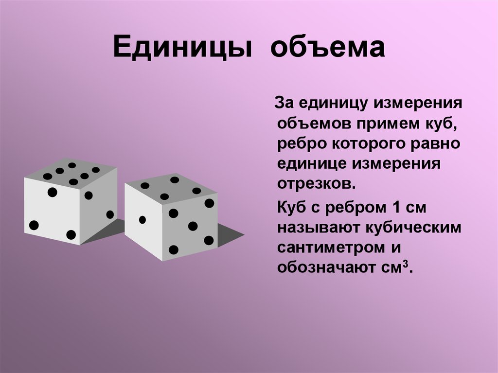 Тема объем. Объем понятия. Куб мера измерения. Понятие объёма единицы измерения объёма. Презентация по теме объем.