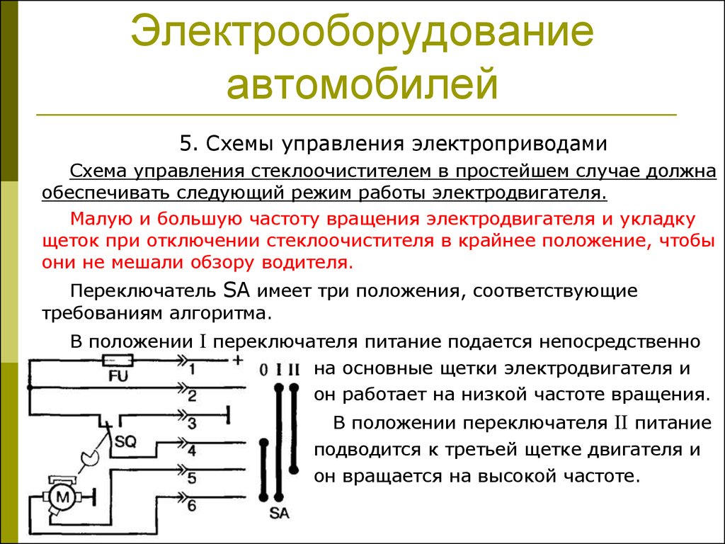 Электрооборудование автомобиля. Режимы работы электродвигателей. Ионный электропривод схема. Структурная схема электромеханического привода. Работа электрооборудования автомобиля