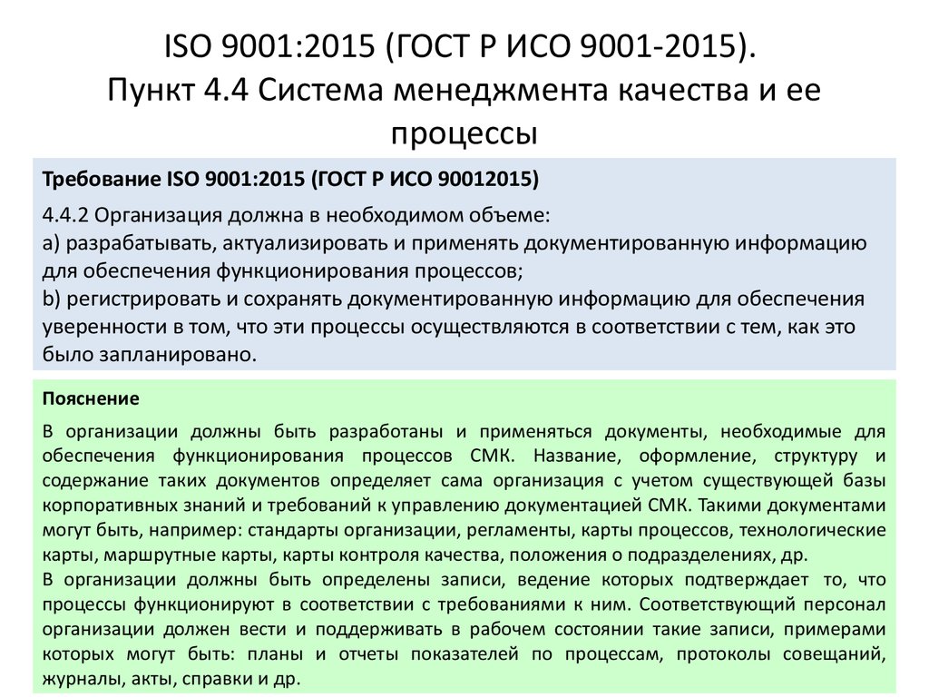 План обеспечения качества гост