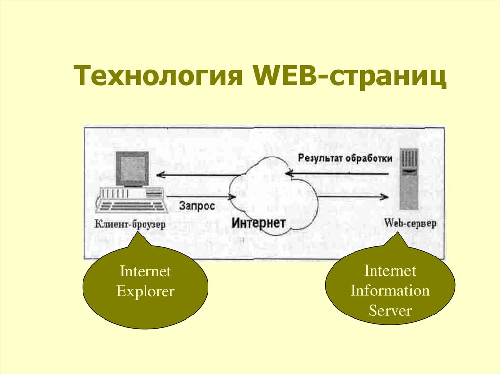 Презентация web технологии