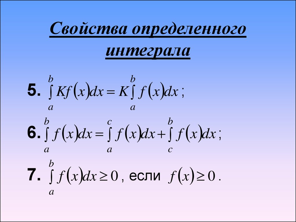 Основная формула определенного интеграла. Свойства о пределённого интеграла. Св-ва определенного интеграла. Определенный интеграл свойства. Свойства определенных интегралов.