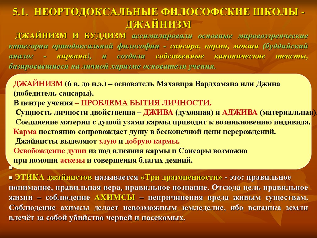 Направление древнеиндийской философии. Ортодоксальные школы и неортодоксальные школы индийской философии. Неортодоксальные школы это в философии. Философская школа джайнизма. Буддизм неортодоксальная школа.