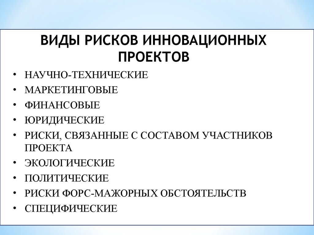 Технологические инновации презентация