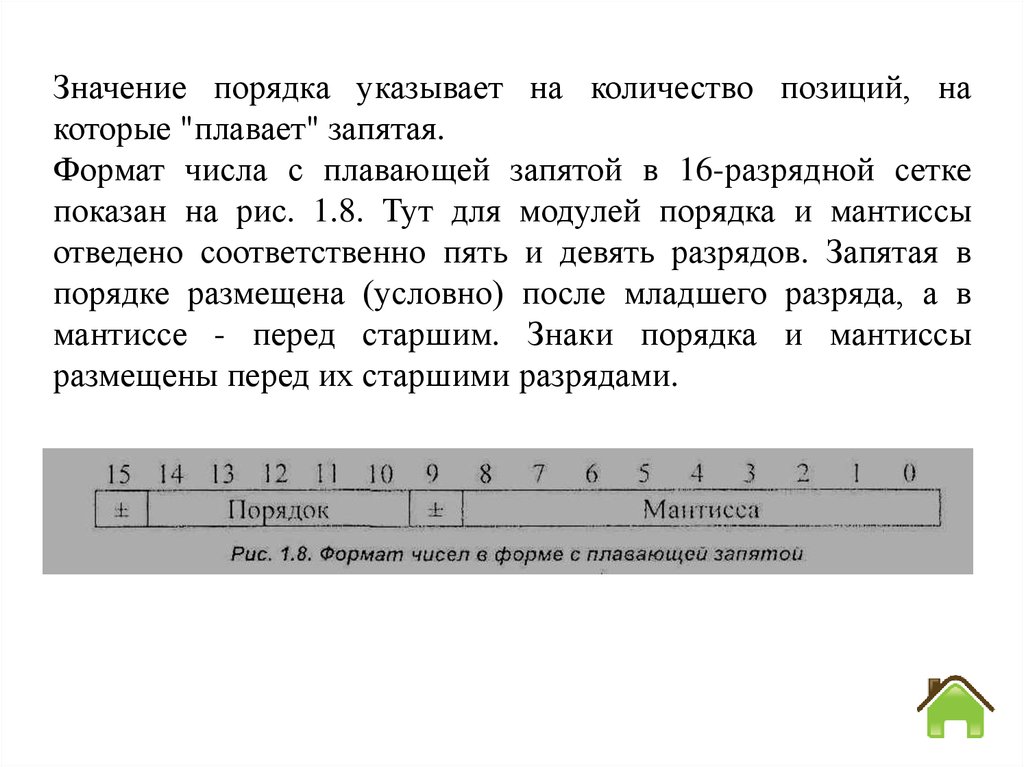 Что означает порядка. Разрядная сетка числа с плавающей запятой. Разрядная сетка для числа с плавающей точкой. Форму разрядной сетки для представления чисел с плавающей запятой.. Знак порядка в разрядной сетке.