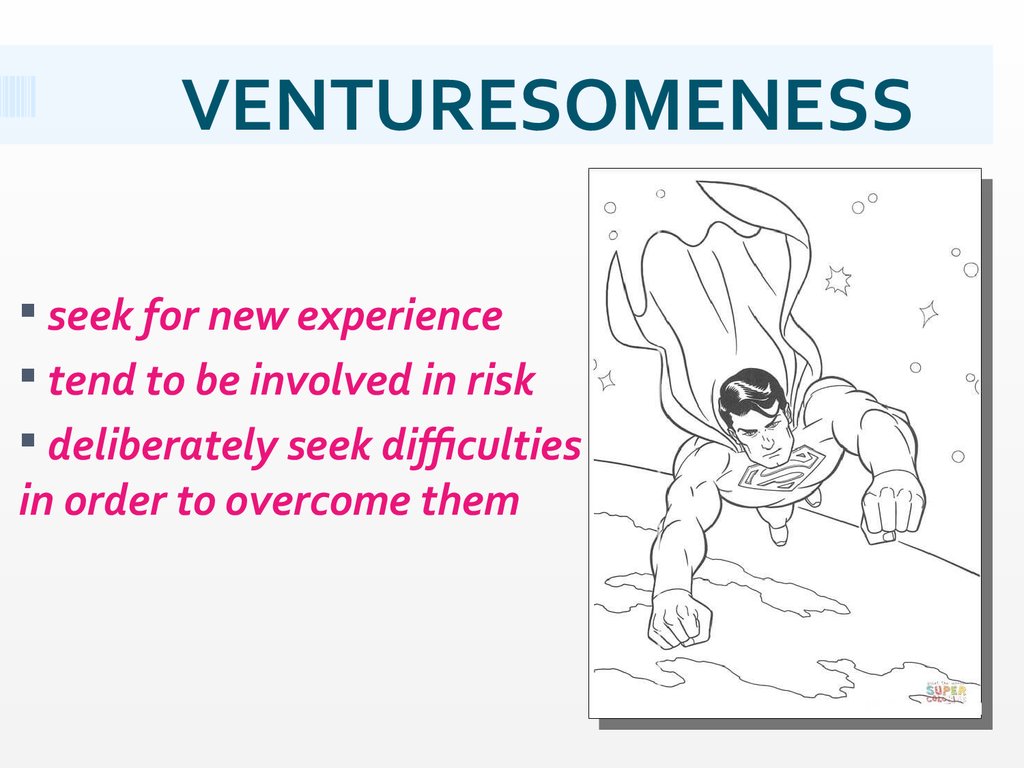 Venturesomeness