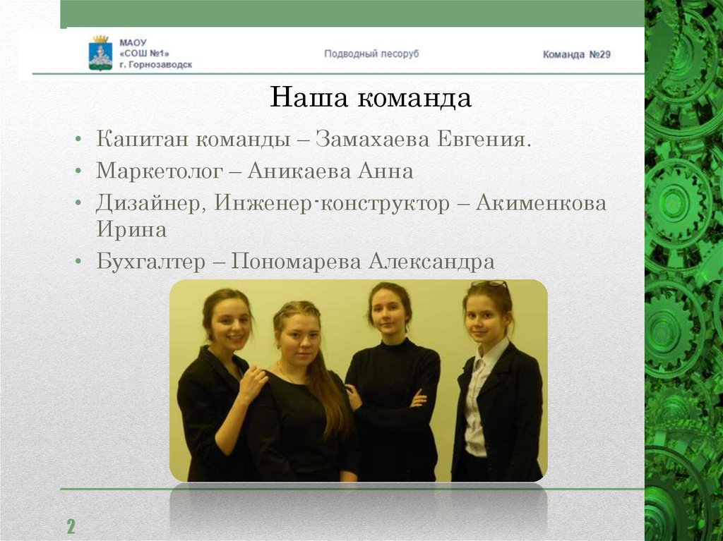 Наша команда