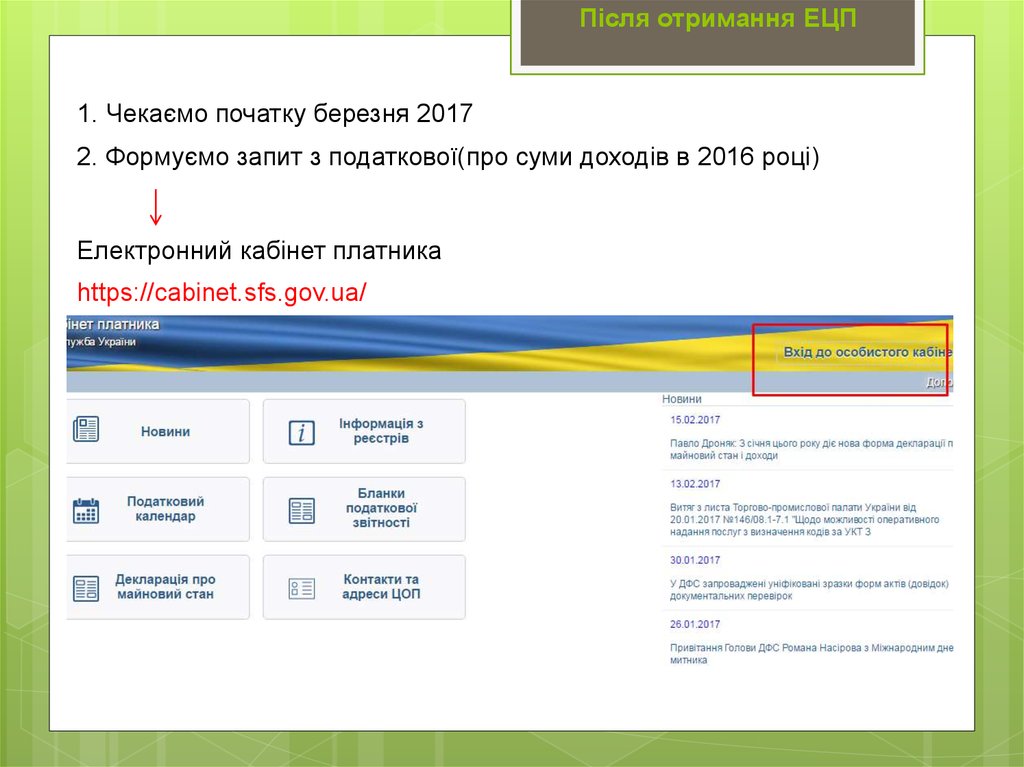 Обучение ецп. Електронний цифровий підпис. Електронний кабінет платника. ФГИС ЕЦП НСПД.