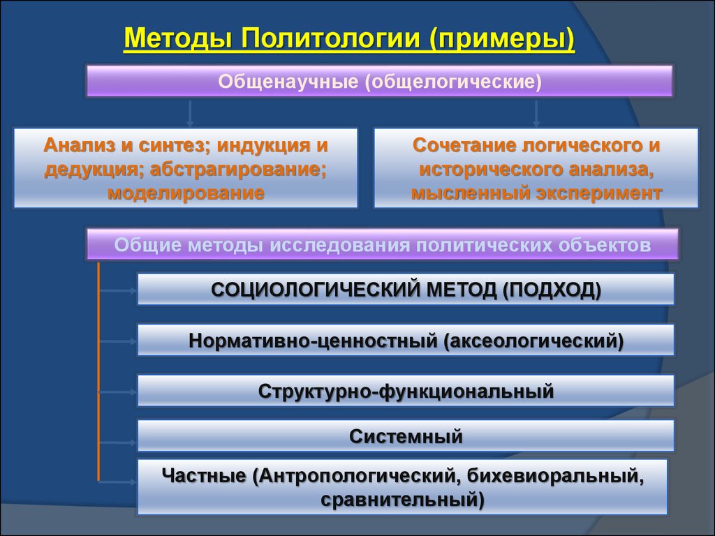 Методологическая функция политологии