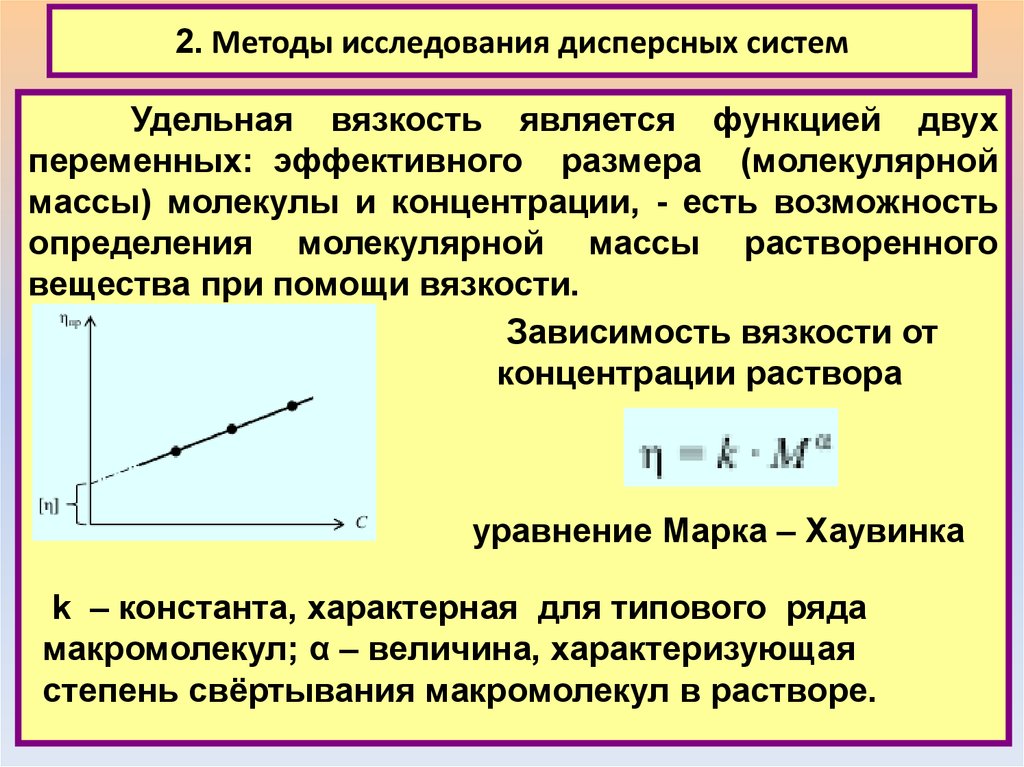 Дисперсный анализ презентация