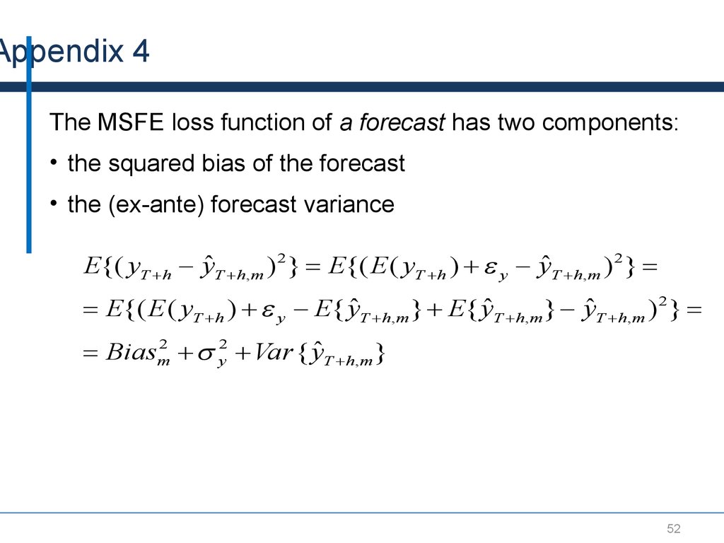 Forecast Combinations Online Presentation