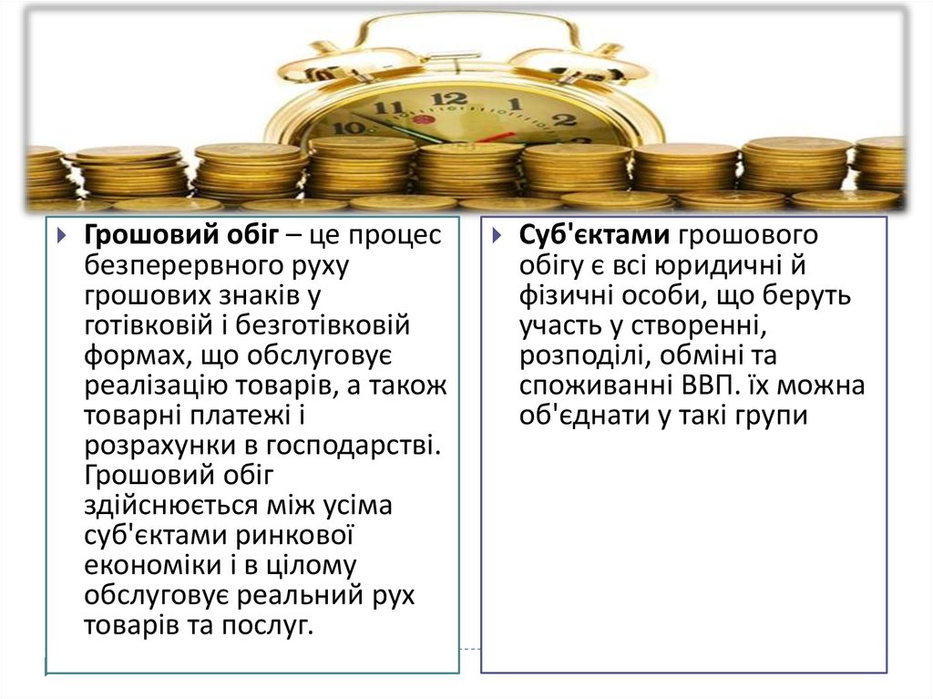 Реферат: Грошовий обіг, його закони та методи регулювання. Суть грошового обігу