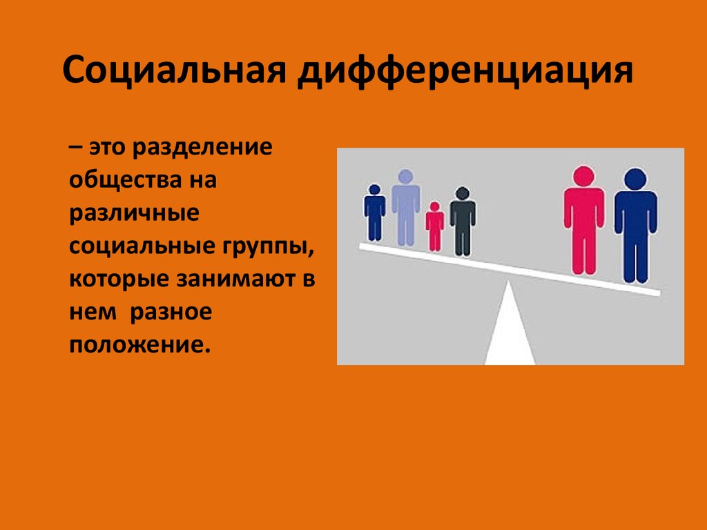 Социальная это в обществознании. Социальная дифференциация. Разделение общества на различные социальные группы это. Дифференциация общества. Социальная дифференциация общества.