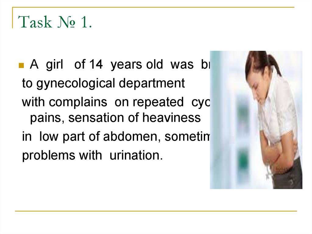 Girl came перевод. Bitonal cough is a characteristic of which disease?. What is the External obsterction examination in pregnancy?. A women 63-years old admitted to the Hospital. Complains: weakness, nausea, vomiting, increase of body temperature to 39°c.. Patient n., 24 years old 34 week pregnancy complaint of Pain in lower abdomen more on the right.