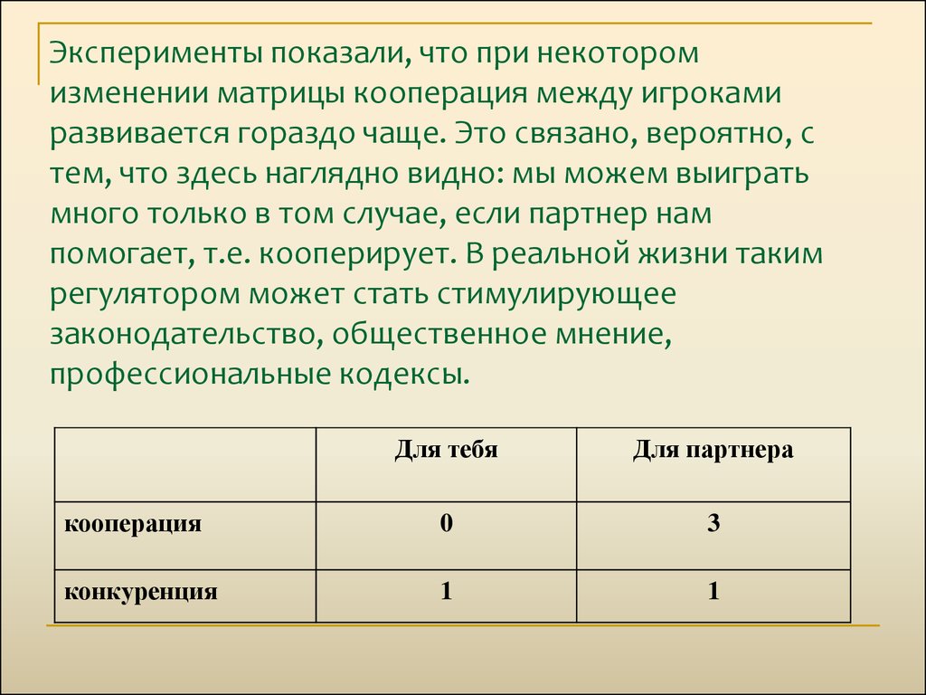 Некоторые изменения