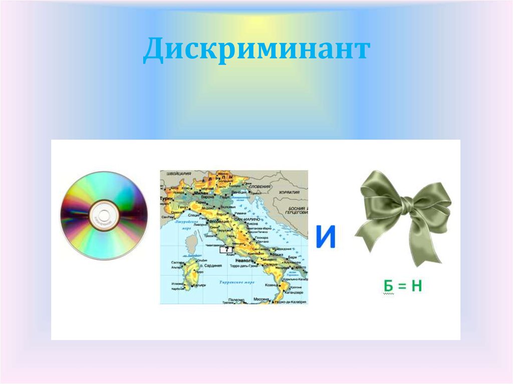 Дискриминант