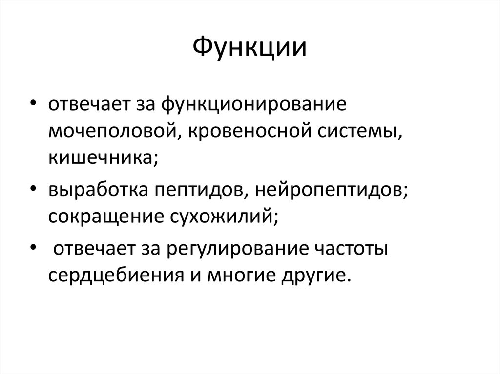 Функции