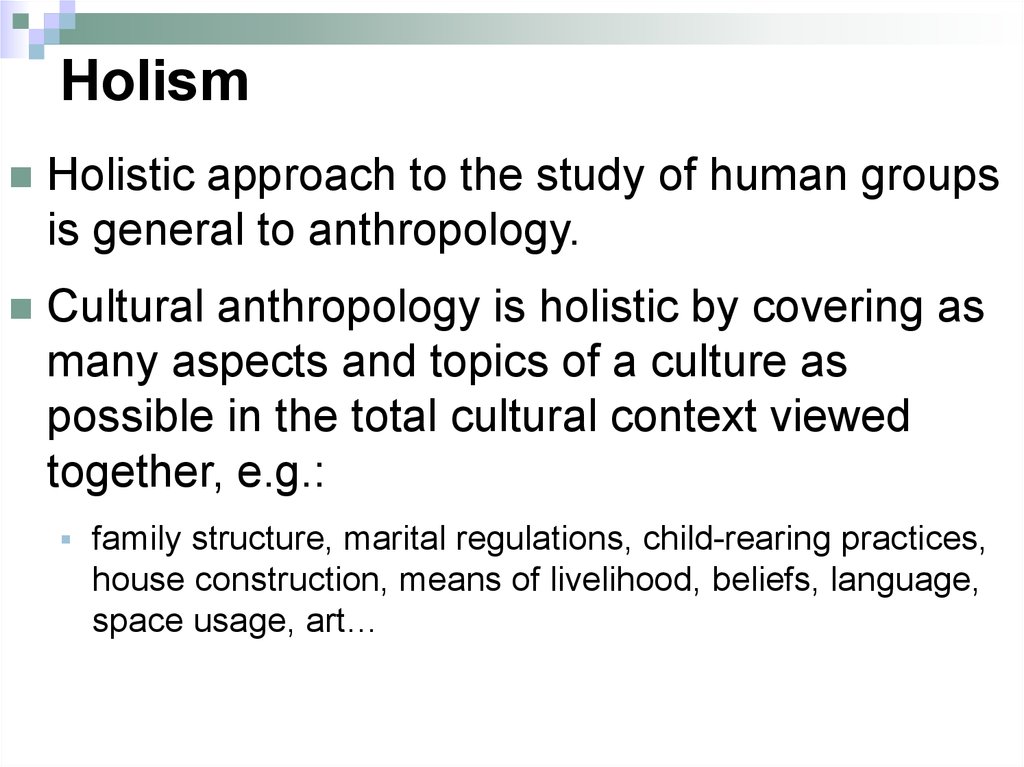 Cultural anthropology. Linguistic support for intercultural ...