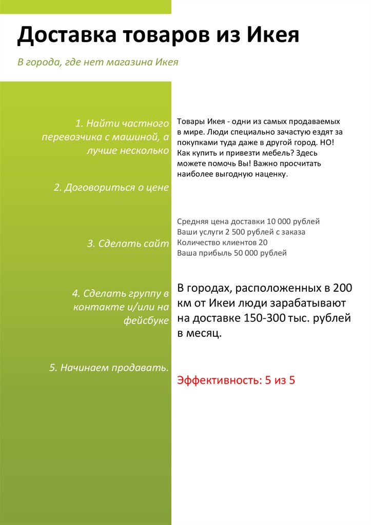 50 способов как заработать 50 000+ рублей за 1 неделю - презентация онлайн