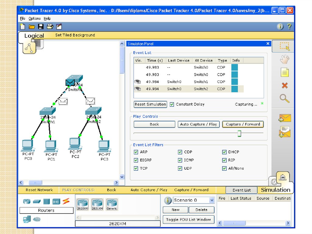 Cisco packet tracer сеть. Панель моделирования в Cisco Packet. Кнопка capture/forward в Cisco Packet Tracer. Cisco Packet Tracer 8.2.1. Режим симуляции в Cisco Packet Tracer.