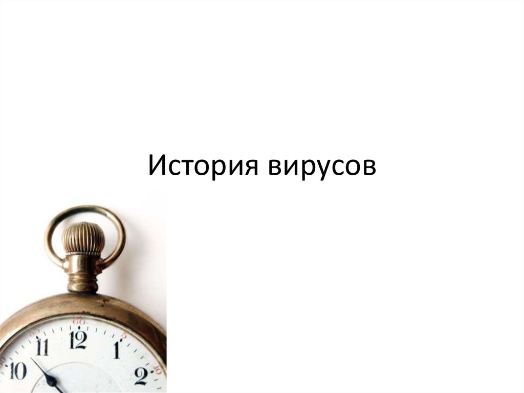 История вирусов