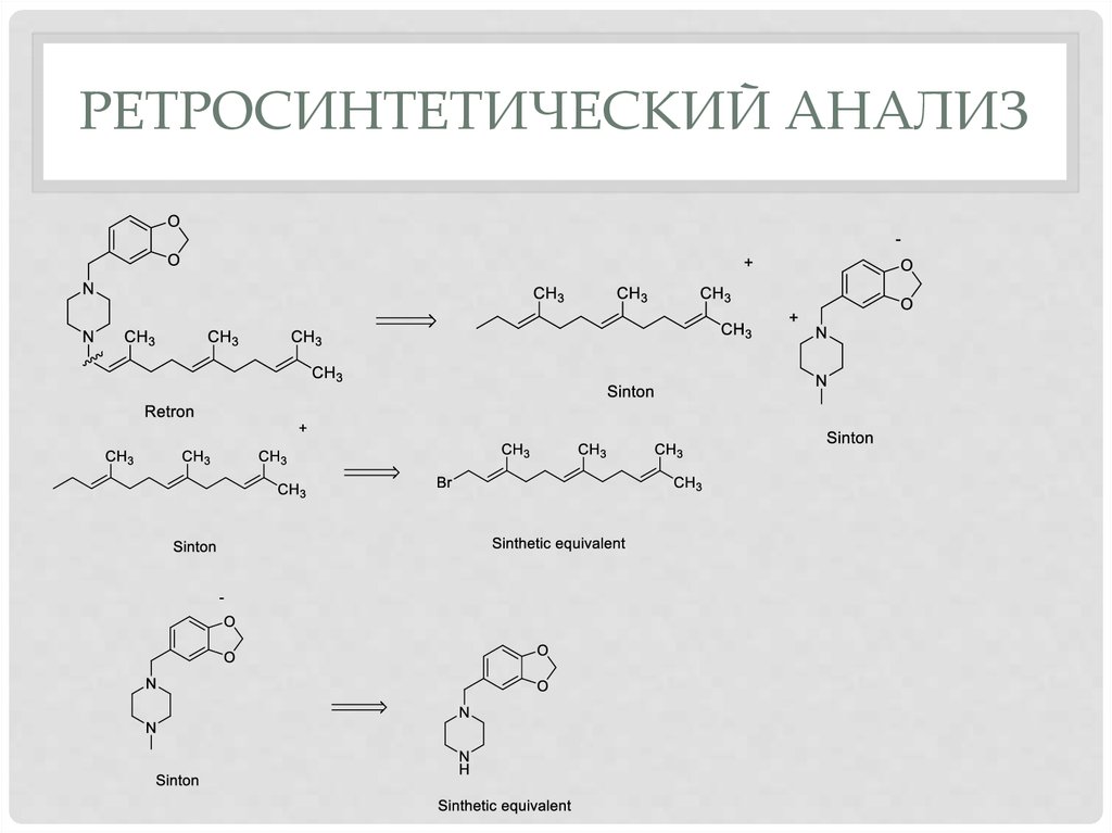Ретросинтетический анализ