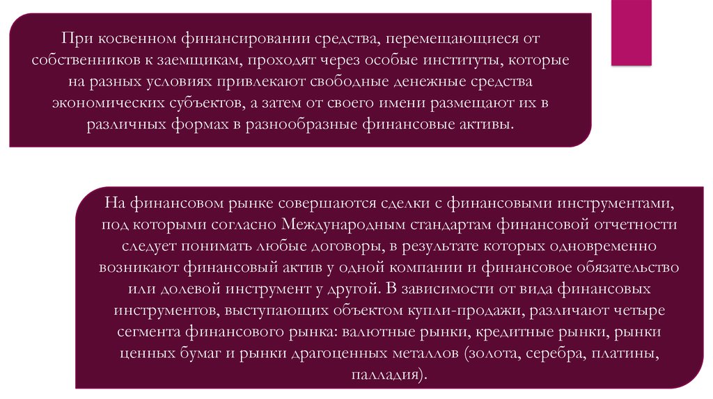 Свободные денежные средства. Косвенные виды финансирования. Объекты купли продажи на финансовом рынке. Косвенное финансирование на рынке. Объектом купли-продажи различают рынок.