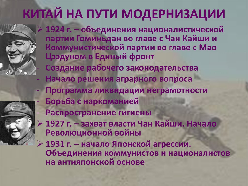 Китай на пути модернизации и реформирования презентация