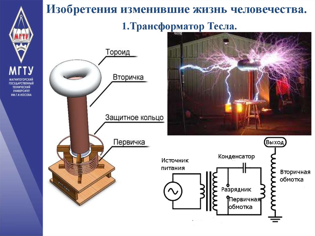 Никола Тесла, - презентация онлайн