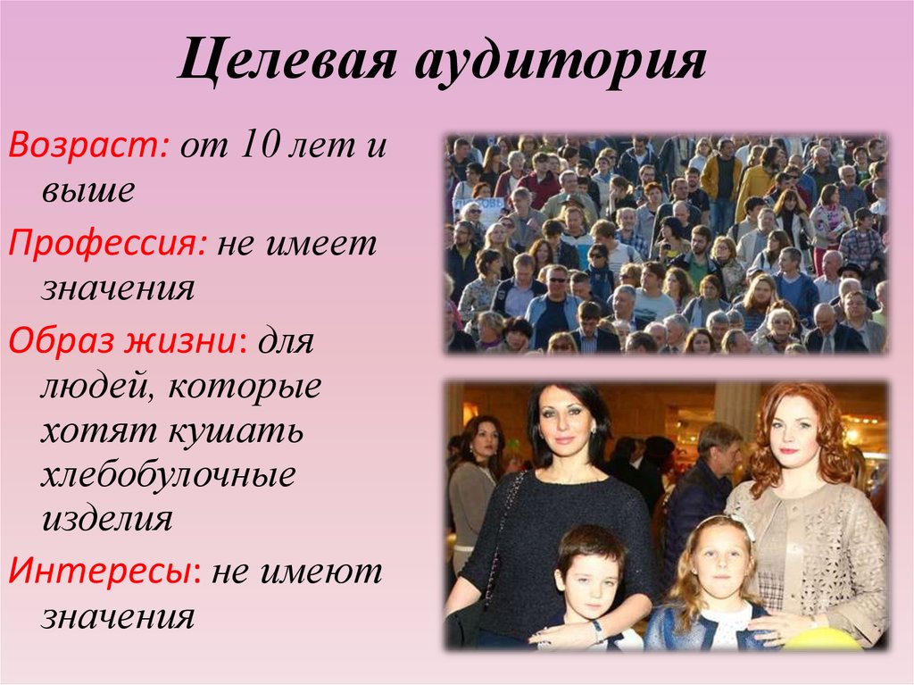 Целевая аудитория