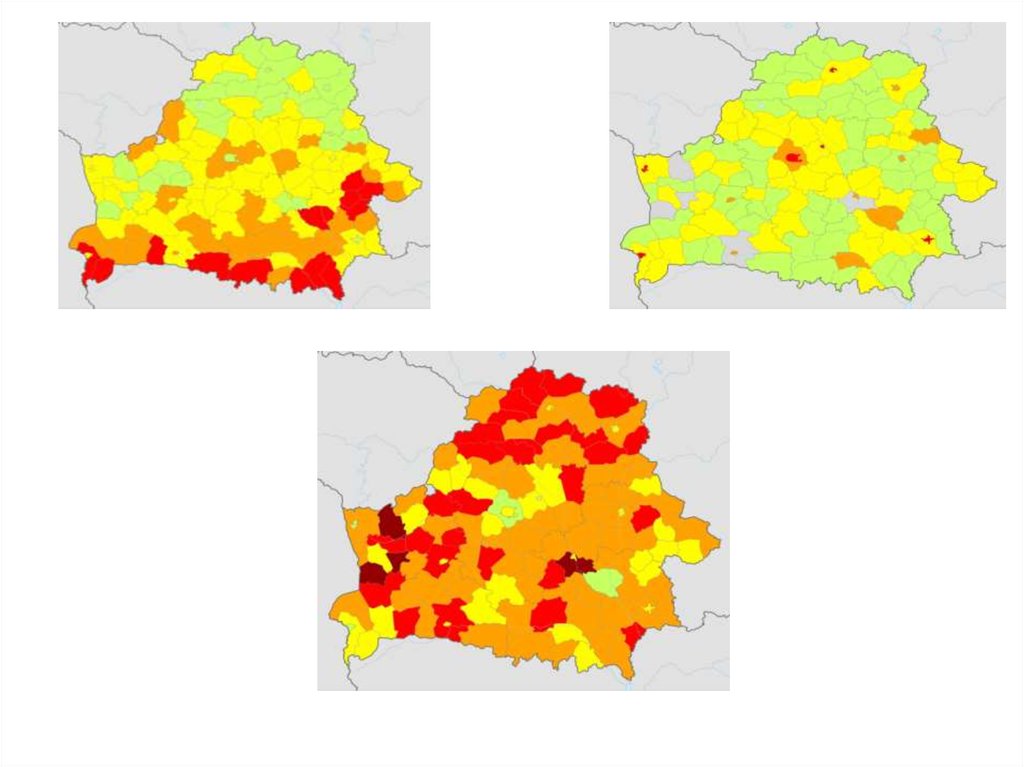 Карта плотности населения беларуси