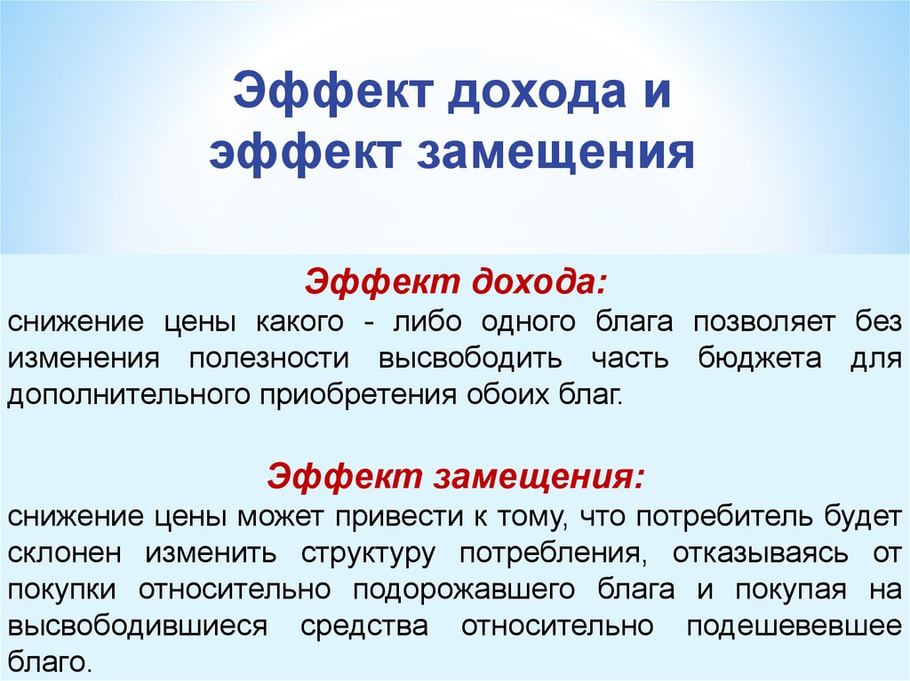 Оценка полезный эффект. Эффект дохода. Эффект дохода это в экономике. Эффект замещения биология 9 класс. Презентация эффект прибыли.