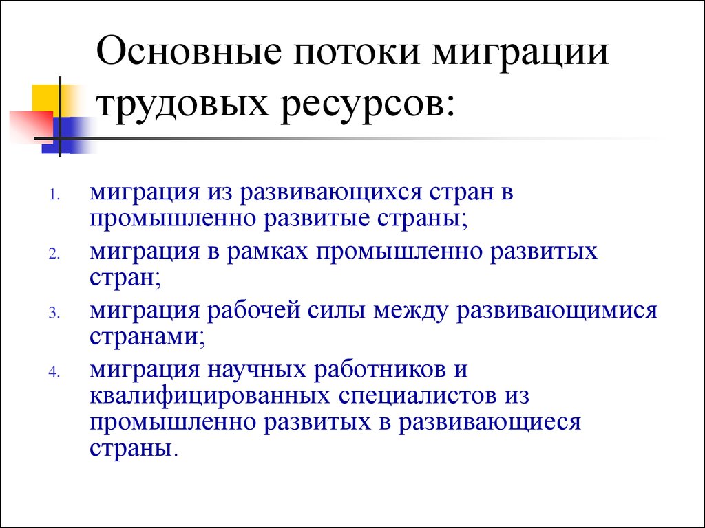 Достоинства трудовой миграции примеры