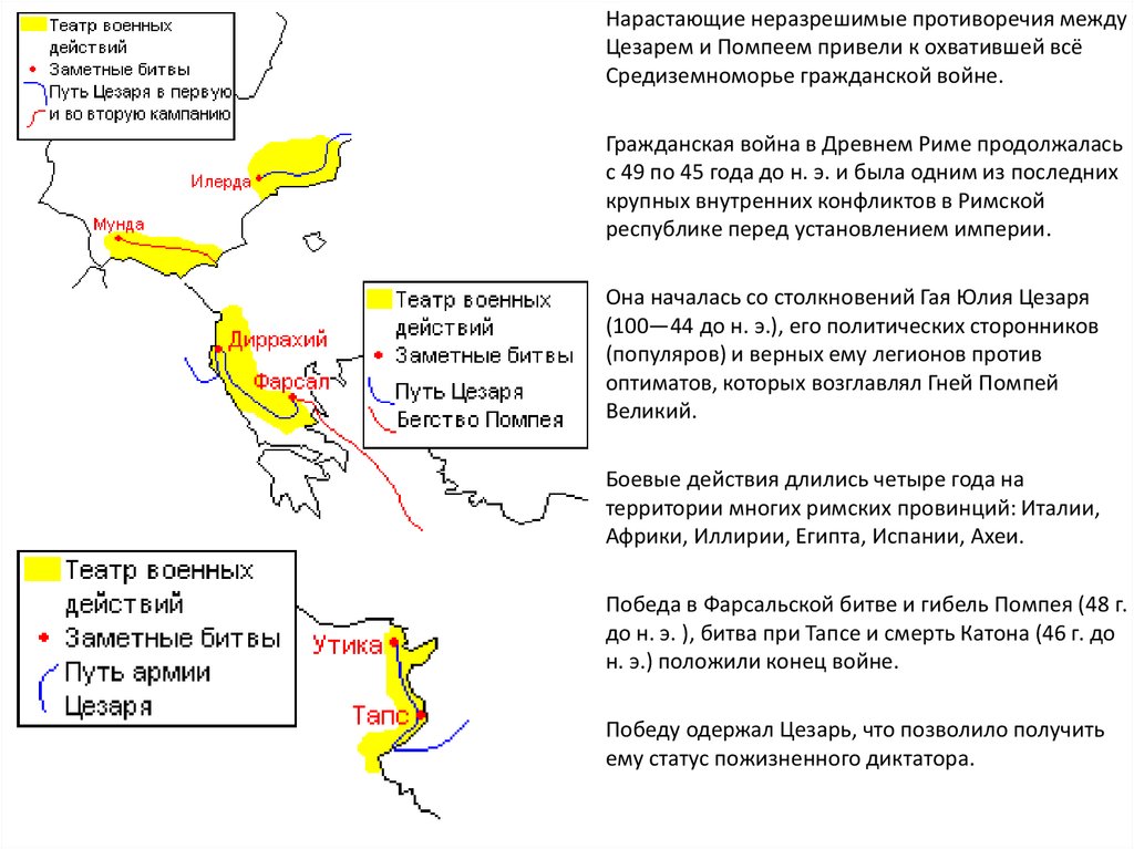 Политический союз цезаря помпея