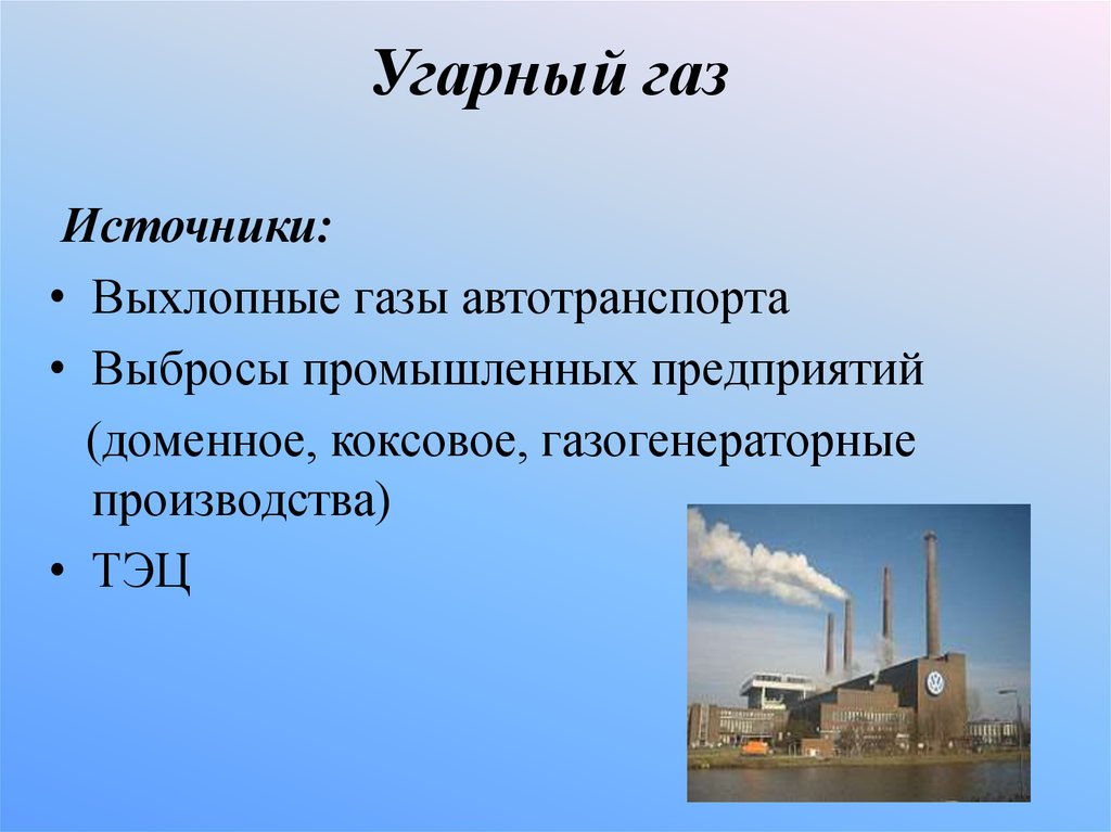 Угарный газ