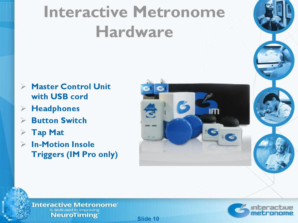 Interactive Metronome Hardware