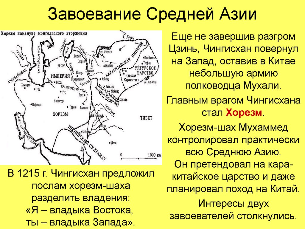 Завоевательные походы чингисхана средняя азия. Карта завоевания Хорезма. Завоевание Хорезма Чингисханом. Завоевание средней Азии монголами.