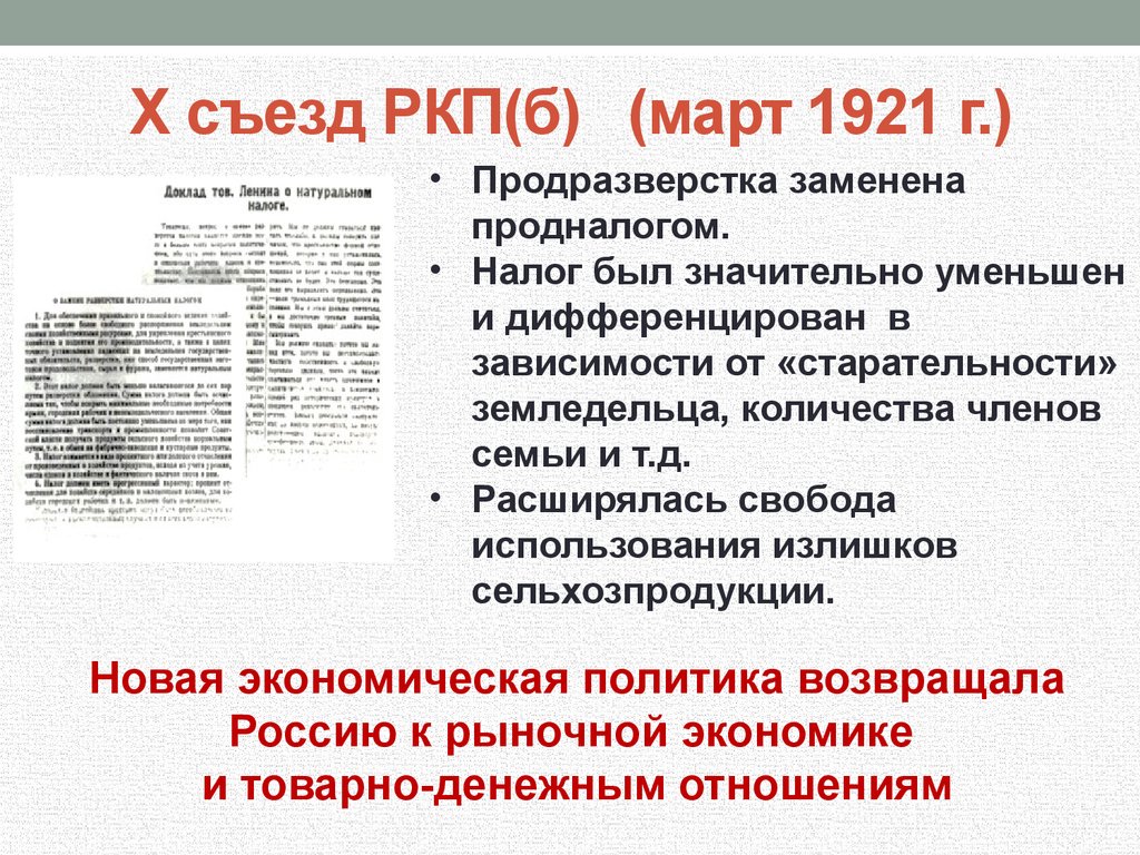 Х съезд вкп б. 10 Съезд РКПБ В 1921. 1921 Года x съезд РКП(Б). НЭП 10 съезд РКП Б.